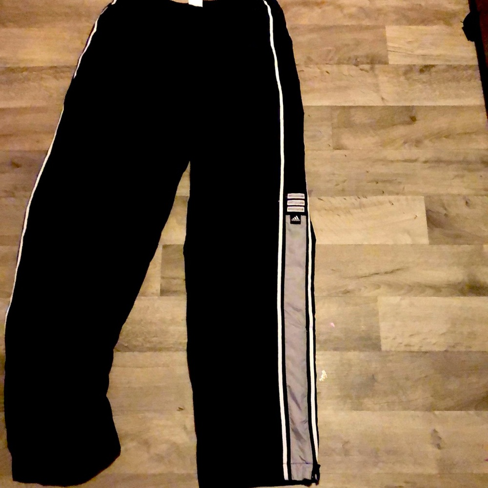 It’s black and gray the brand adidas cold weather